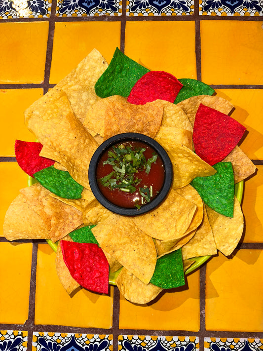 Mango's Chips And Tomato Salsa